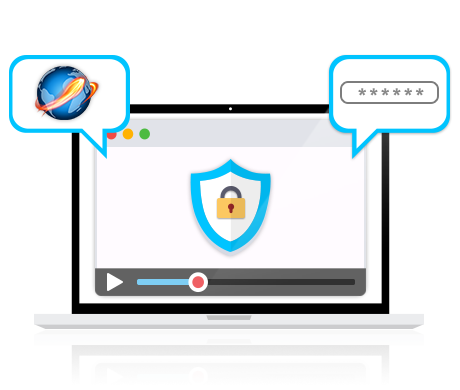 حماية تشفير الفيديو DRM: يقوم بتشفير الصوت والفيديو لمنع القرصنة بشكل فعال.